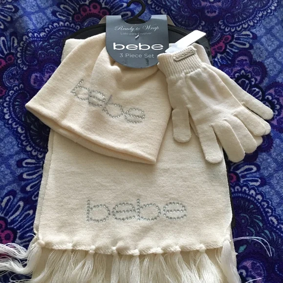 ??HP?? bebe hat and gloves Amazon.com: Newborn Hospital Hats Gloves Baby Infant Bow  main image 4